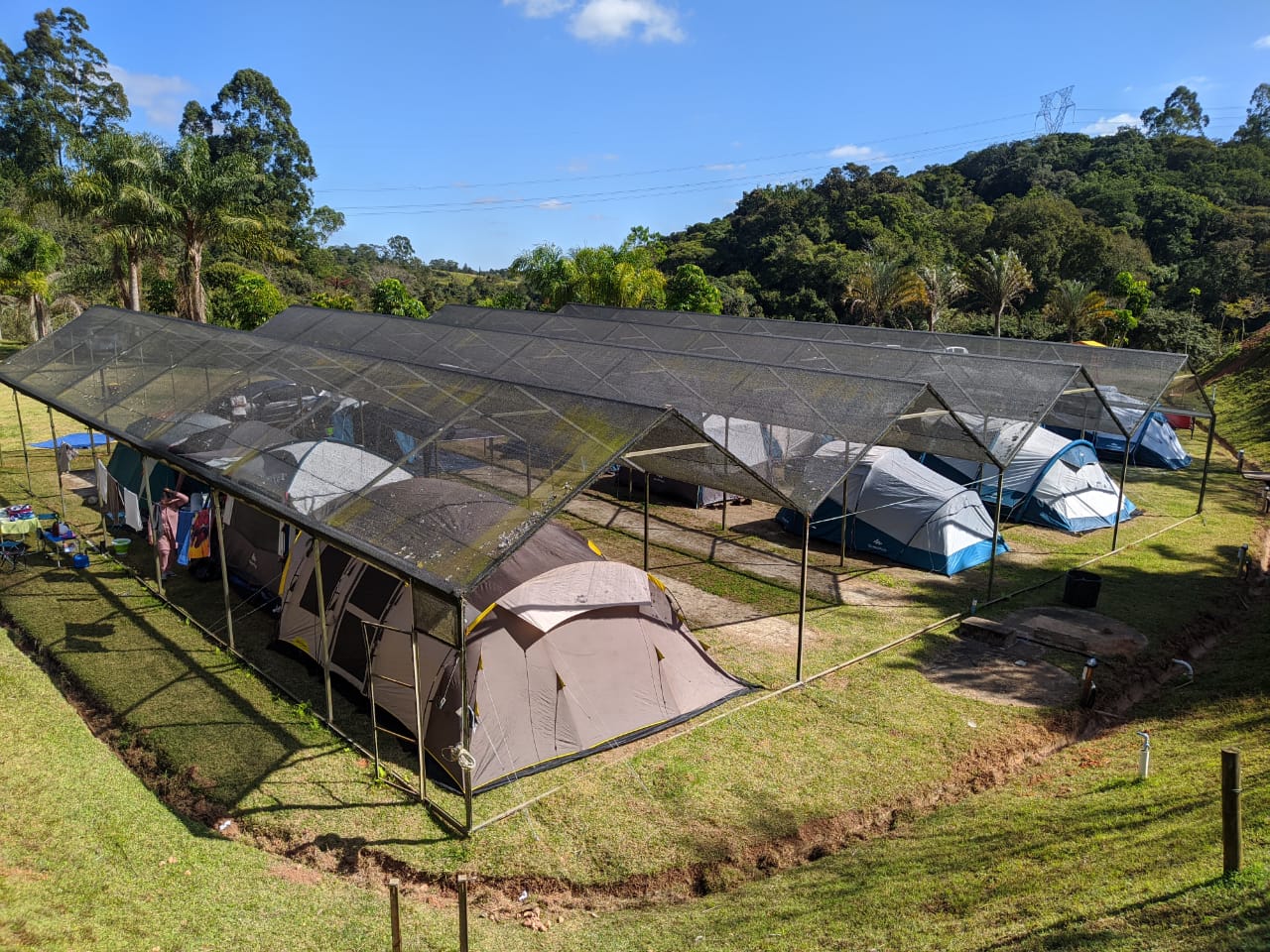 Giro de barracas - Aniversário Vapo Camping 