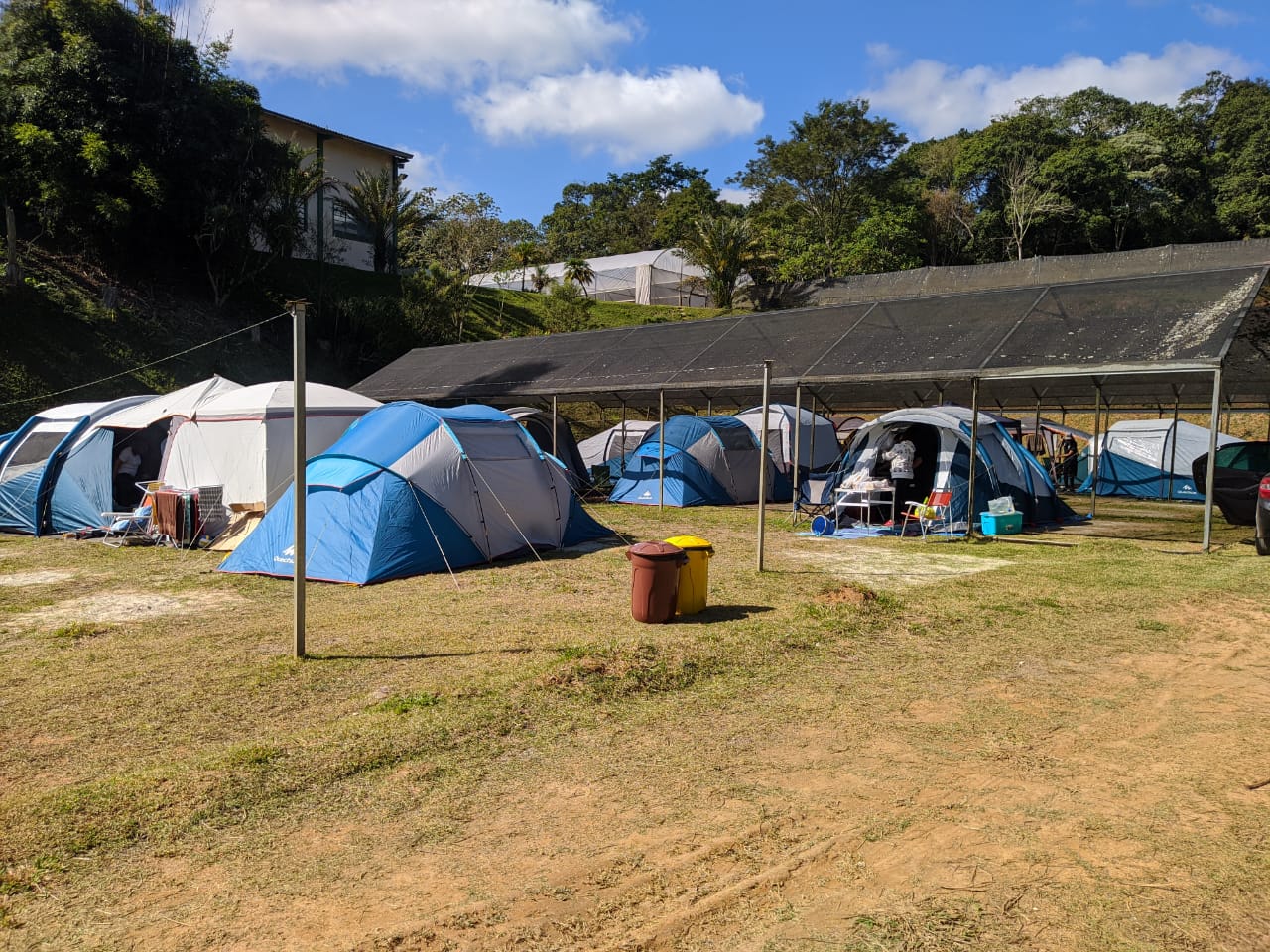 Giro de barracas - Aniversário Vapo Camping 