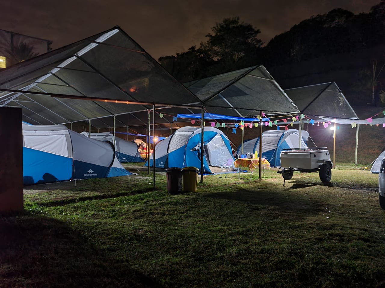 Giro de barracas - Aniversário Vapo Camping 