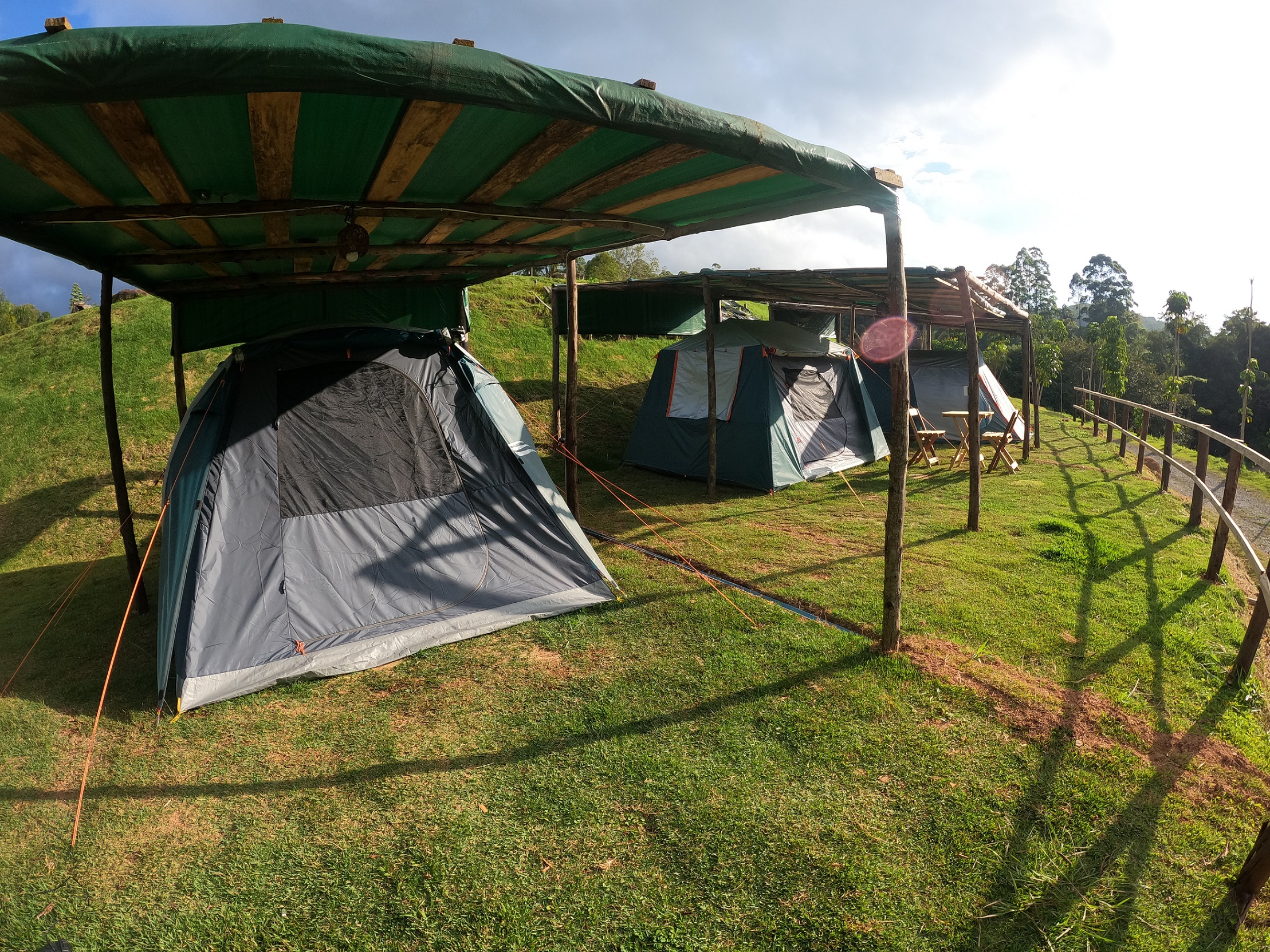 Giro de barracas - Aniversário Vapo Camping 